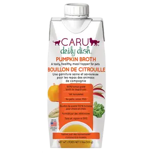 Caru Daily Dish Pumpkin Broth for Dogs & Cats