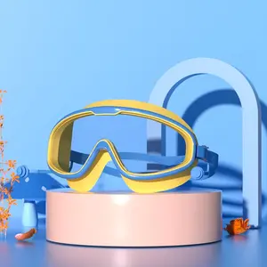 Anti-fog Swimming Goggles, 1 Count Wide Angle Swimming Goggles, Swimming Accessories for Kids, Water Sports Equipment for Swimming