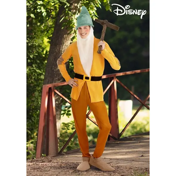 Adult Disney Snow White Bashful Dwarf Costume (© Disney)