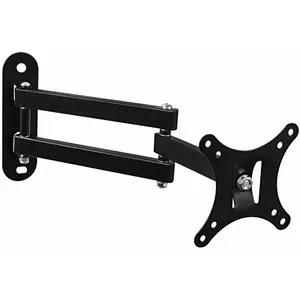 Mount-It MI-2041 23-42 in. Swivel Full Motion Articulating Tilting TV Wall Mount, Black