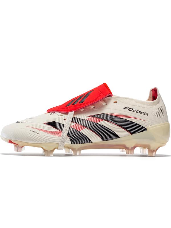 Unisex's Foldable Sporty Football Shoes, Comfortable and Durable Striped Microfiber Upper Football Boots, All Seasons