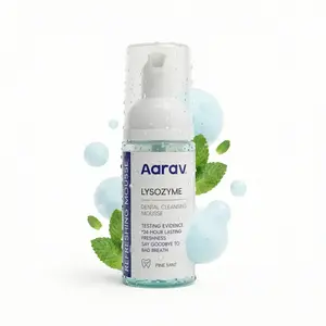 Aarav Deep Clean Without Rinsing. The Foaming Mousse Clings to Teeth & Gums, Neutralizing Odors Effectively. Advanced Formula for a Dentist-Clean Feeling, No Water Needed.