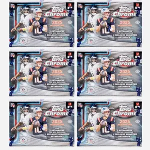 (Full DELIGHT Case)- 2025 Topps Chrome Delight Hobby Box Full Case x6- Rando Player Break!