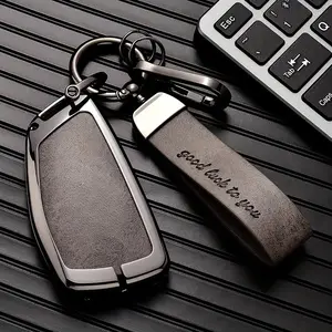 Zinc alloy material! Key case, Car key accessory, compatible with Buick Envision, Chevrolet Suburban, Tahoe, Silverado 1500 LT and GMC.