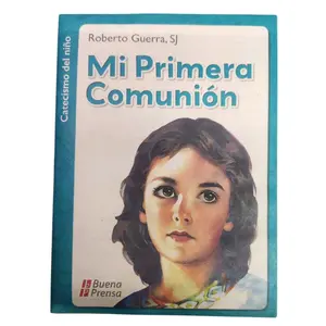 Mi Primera Communion, Catesismo del Nino  Prayer Booklet Religious  Librito de Oraciones El credo, padre nuestro, angel de la guarda y mas Catolico
