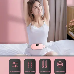 Menstrual Heating Pad Smart Uterus Warmer Belt, Cordless Heating Pad, Adjustable Heating Temperature, Electric Waist Belt, Durable Material
