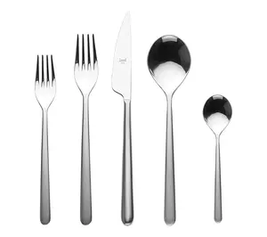 Mepra 5 Pc Linea Flatware Set - Frozen