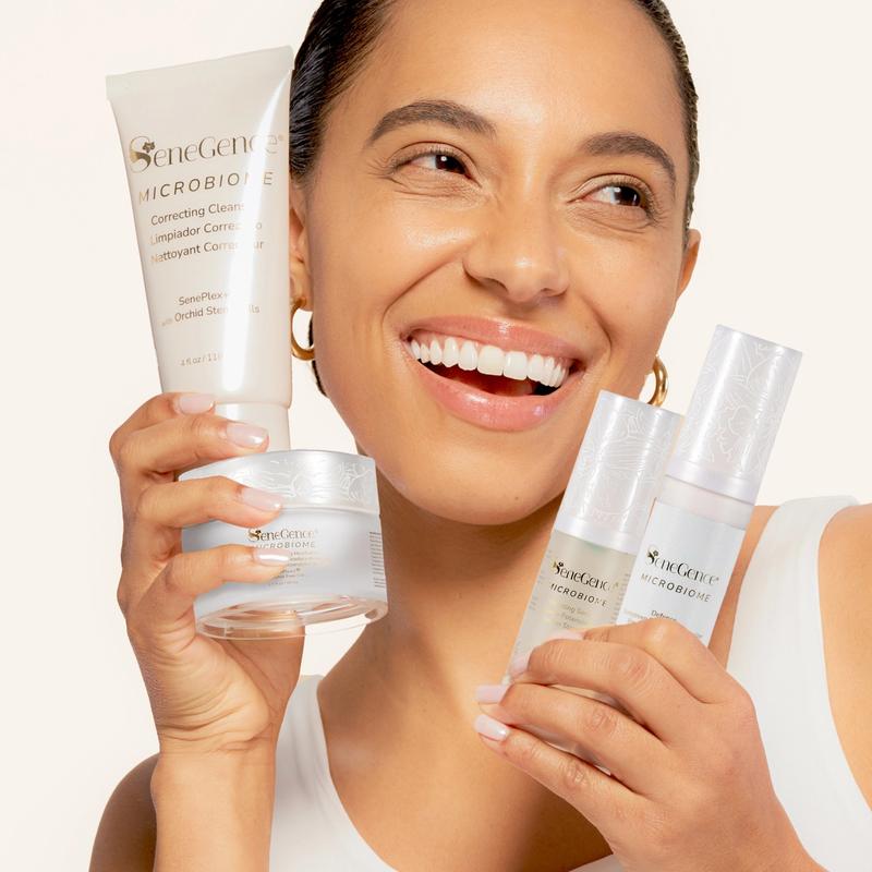 SeneGence Microbiome Restorative Evening Moisturizer – Probiotic Night Cream for Barrier Repair, Hydration & Smooth-Looking Skin