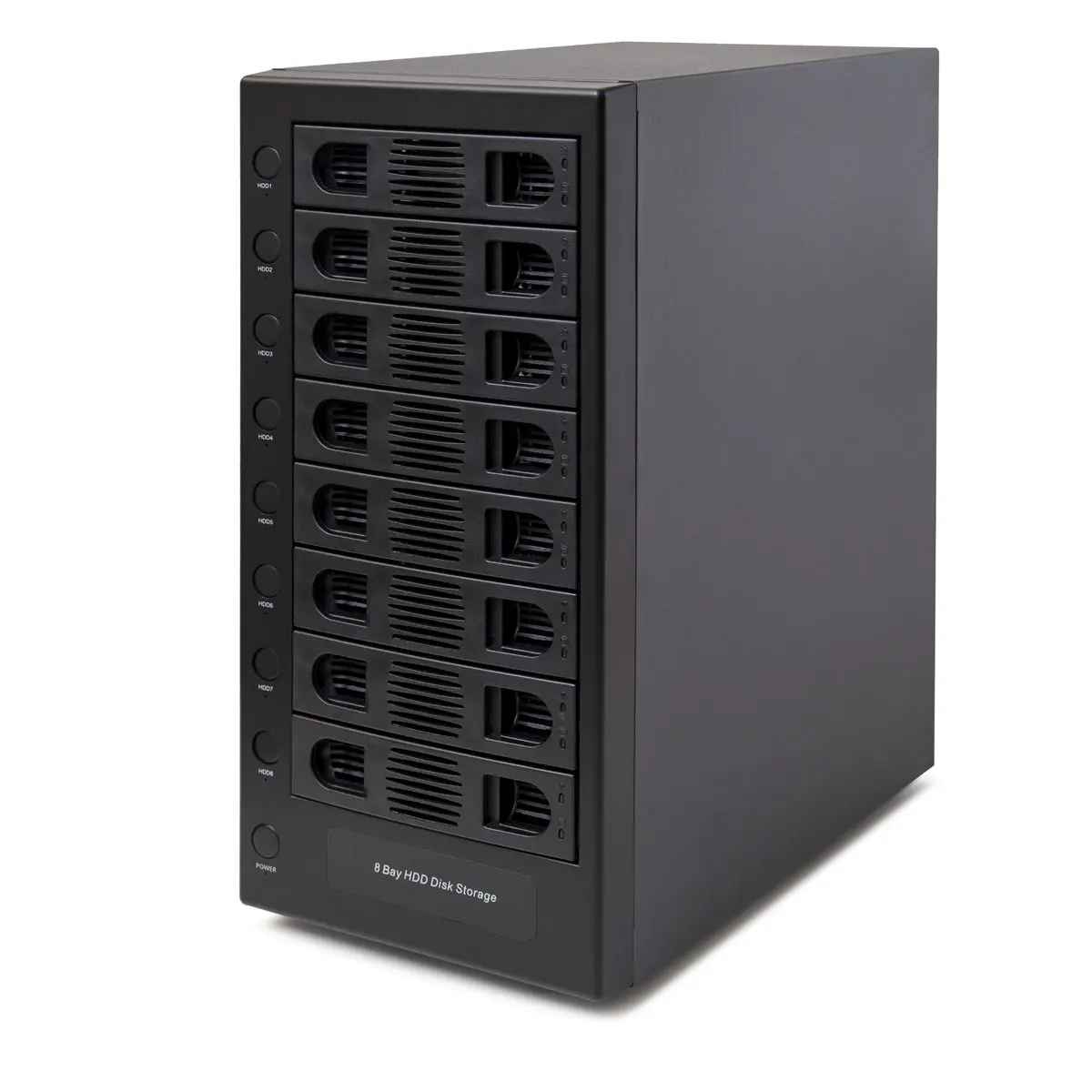Syba SY-ENC50119 SATA Hard Drive Enclosure - 2.5/3.5 in., USB 3.0 (5Gbps Superspeed), Supports All Brands of 2.5/3.5 in. SATA HDDs Up to 8TB Per Drive, 3 Fan Speed Levels, Compatible With All Leading Operating Systems