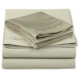 Egyptian Cotton 650 Thread Count Solid Sheet Set Queen-Sage