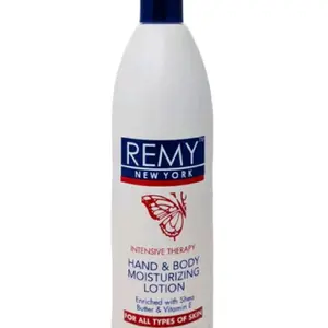 Remy New York Intensive Therapy Hand & Body Moisturizing Lotion Enriched with Shea Butter & Vitamin E for All Types of Skin