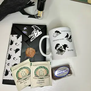 Raven Themed Blind Date with a Book Box Set, Featuring Soft Cover Literature Books