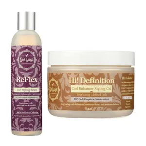 TréLuxe High Definition Curl Gel & Reflex Curl Styling Serum Duo (8oz each)