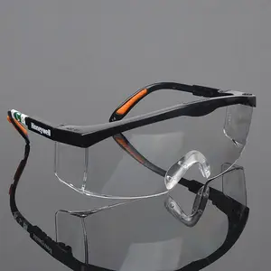 Protective Safety Glasses, Work Anti Dust Eye Anti-fog Goggles, Transparent Goggles, Eye Protect Glasses for Men & Women