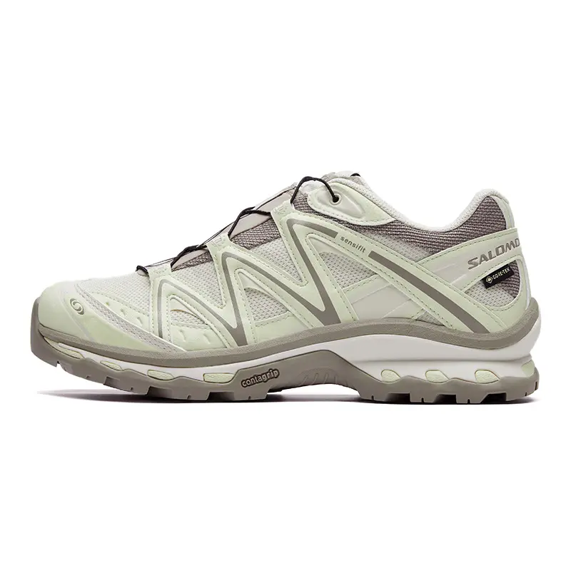 Salomon XT-Quest GTX Low-Top Running Shoes for Men and Women with Waterproof and Slip-Resistant Features in Light Green Trending Shoes, House White Official Shoes to Get / Maison Mihara