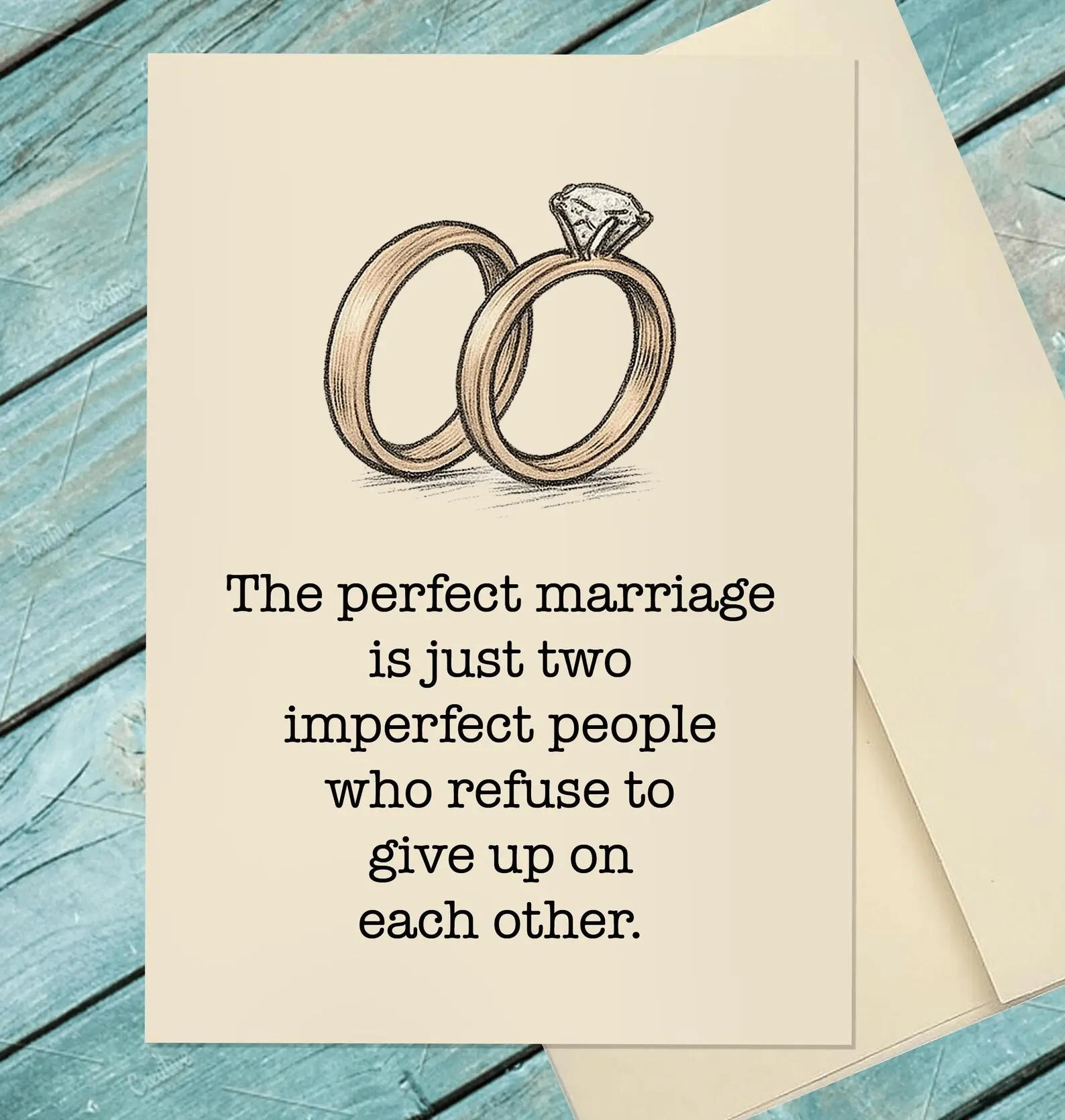 Greeting Cards with Envelopes, Funny and Heartfelt Wedding Designs for Couples – Engagement, Marriage, Anniversary and Christian Wedding Celebration Cards (Computers & Office Supplies)