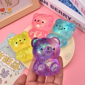 New Maltose Pinching Music Pinching Simulation Toy Pinching Ball Transparent Stress Relieving and Ventilating Toy