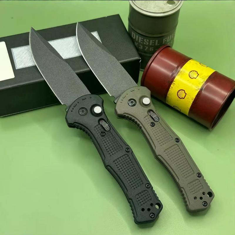 Pocket Folding Knife,D2 Steel Blade,Non-slip Nylon Fiber Handle,Suitable for Cooking，Camping & Fishing, Hiking Multifunctional Tool,Perfect for Men's Gift