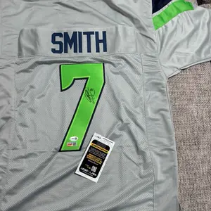 Geno Smith Autograph Signed Custom Jersey - JSA Coa - Seattle Seahawks