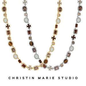 Mocha Solstice Necklace (Brown/Tiger’s Eye)