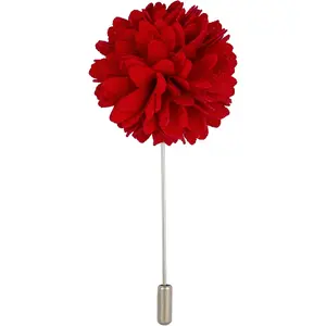 Knighthood Lapel Pin Flowers for Men Suits Maroon Bunch Flower Lapel Pin Badge Coat Suit Wedding Gift Party Shirt Collar Accessories Maroon