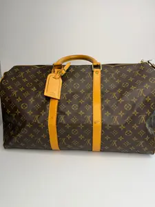 Pre-owned Louis Vuitton CANVAS Luggage Monogram Duffel Keepall 50 duffel
