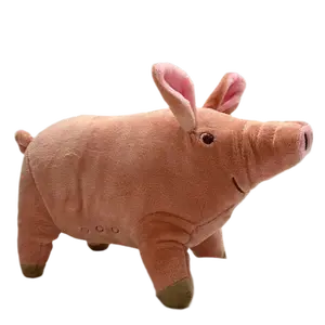 PLUSH PIG DURABLE SQUEAKY DOG TOY