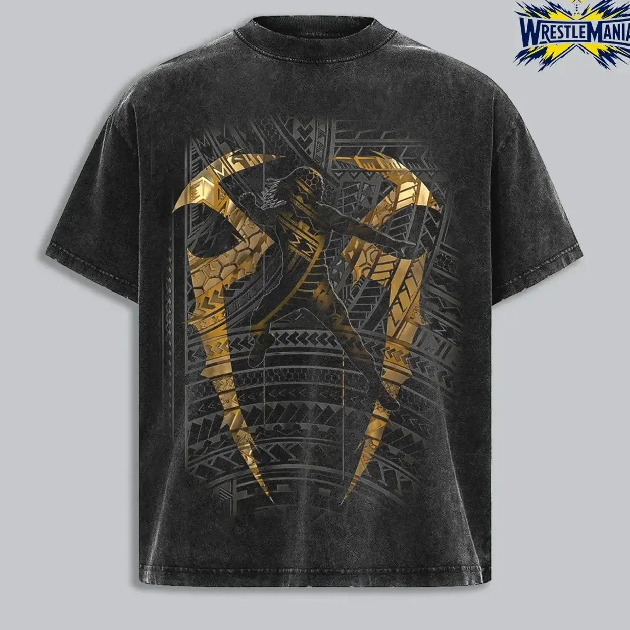 Roman Reigns Tribal Chief T-Shirt , Acknowledge Me Inspired Graphic Tee , Bloodline Samoan Pattern Wrestling Shirt , Unisex Streetwear Tee 8BI