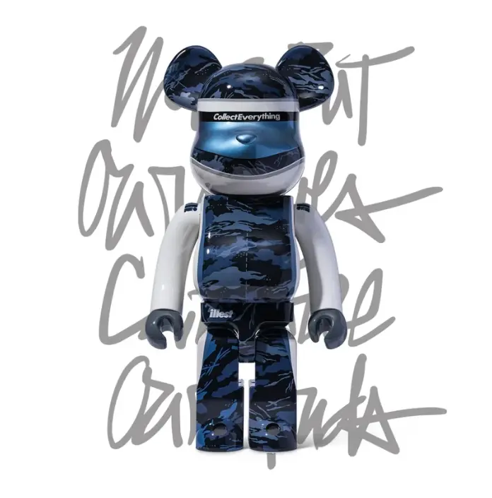 ILLEST X MEDICOM 1000% BEARBRICK