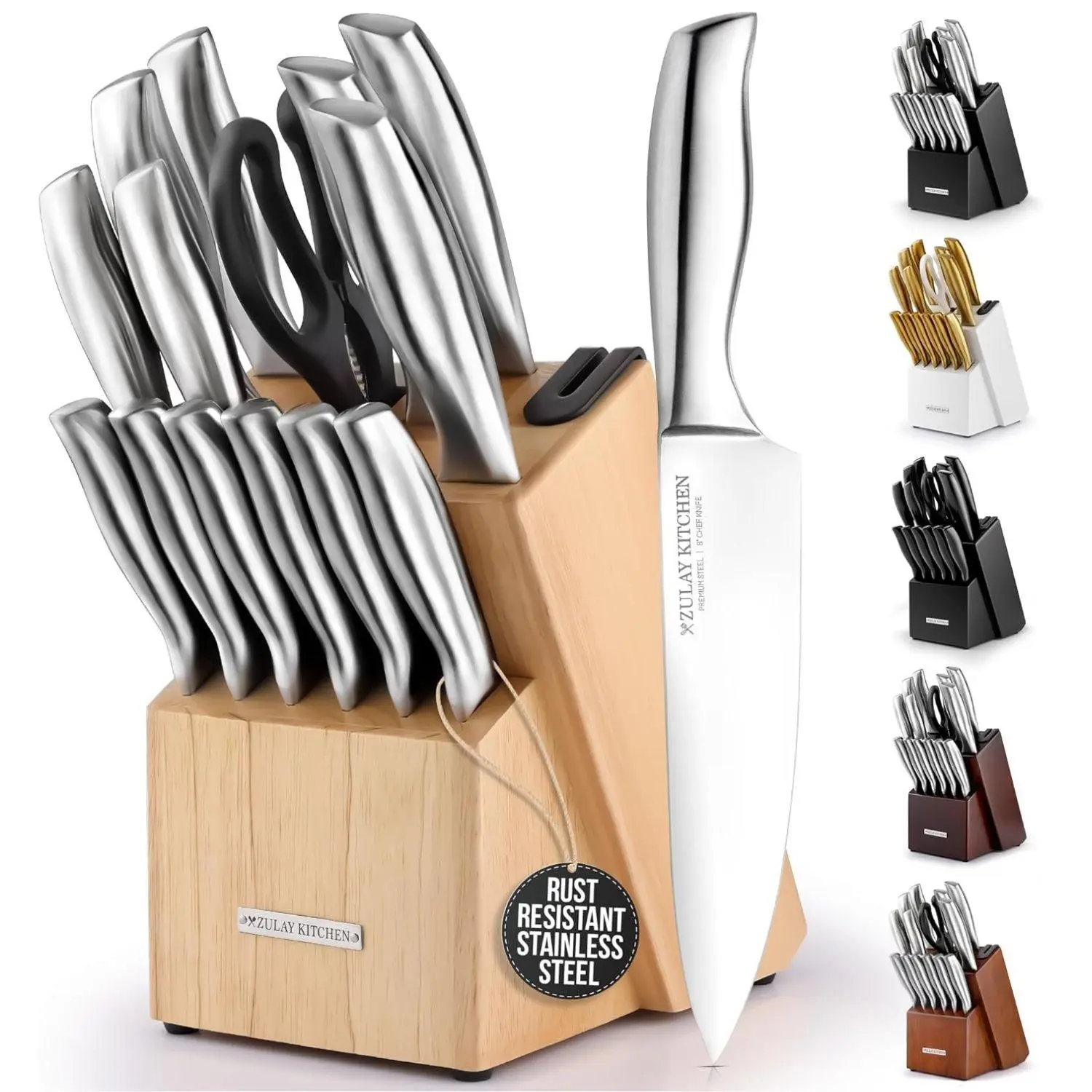 15 Piece- Light Brown