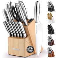 15 Piece- Light Brown