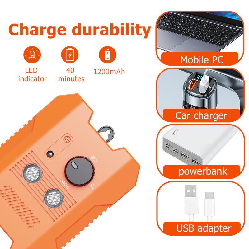 Ultrasonic Barking Stopper Anti-barking Dog Trainer Intelligent Barking Stopper Dog Trainer Automatic Barking Stopperopper Smart Automatic Bark Deterrent, Pet Training Tool, Suitable for All Breeds