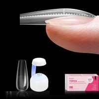 Extra Short Squaoval 16Sizes 224Pcs(Kit)