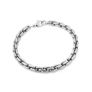 Mytys Braided Chain Bracelet  Sleek and Durable Everyday Jewelry for Women Bangle Stainless Steel Wrist Trendy Jewellery Accessories