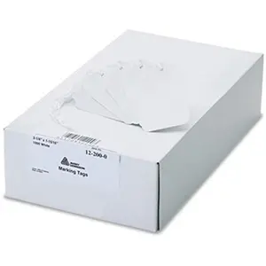 Avery AVE12200 White Marking Tag Labels & Stickers for Personal Message, 3.25x1.93 in, Pack of 1000 (Office Stationery Supplies for Computers & Office Equipment), Labels & Stickers Personal Message