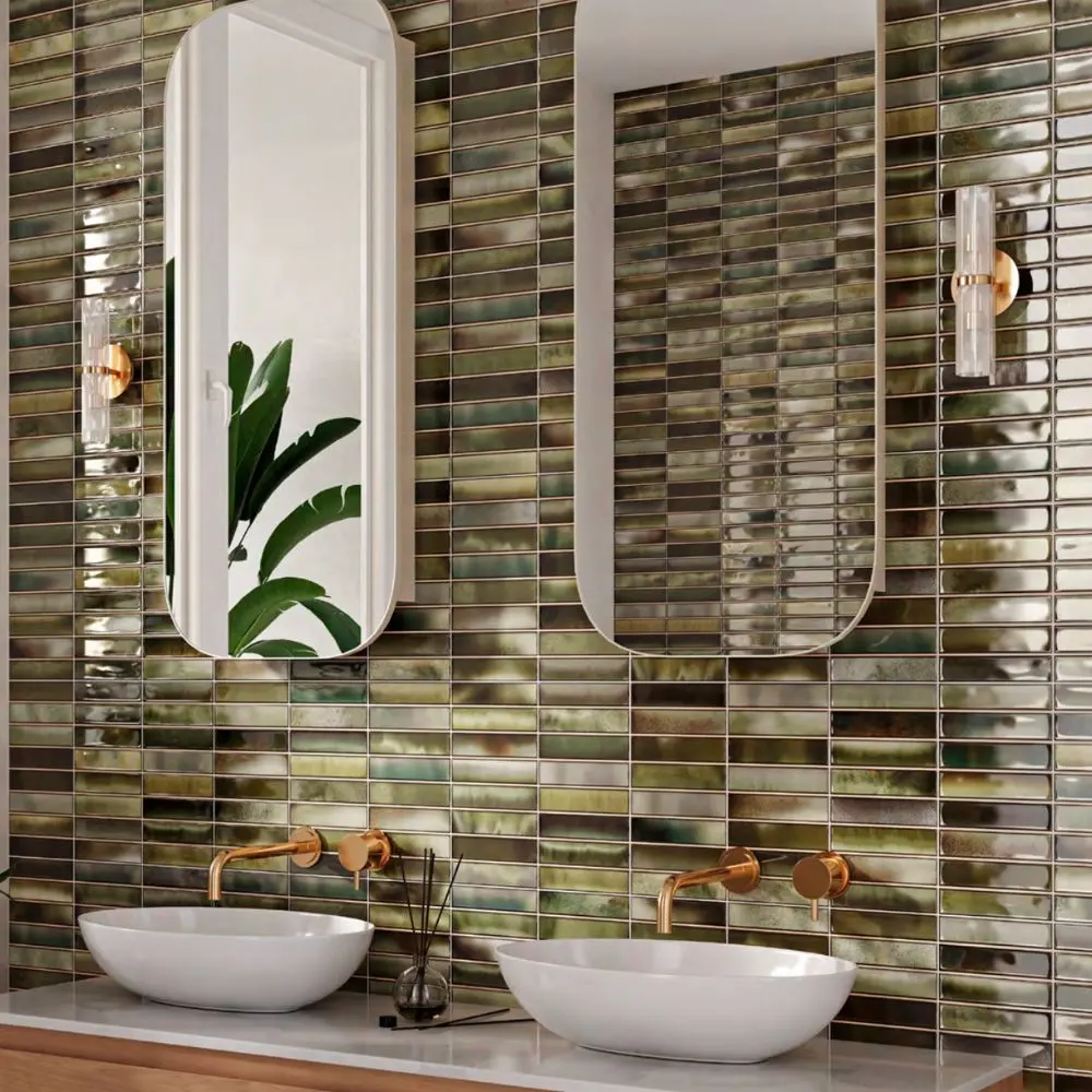Elara Forest 6x12 Ceramic Tile Glossy