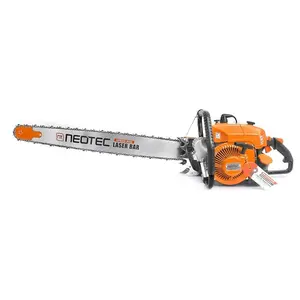 NEO-TEC NS8105 Gas ChainSaw with 36"/42" Guide Bar Chain,2-Cycle Power Head 105cc Power Chain Saw 4.8KW 6.5HP Gasoline Chainsaws,All Parts Compatible with G070 070 090