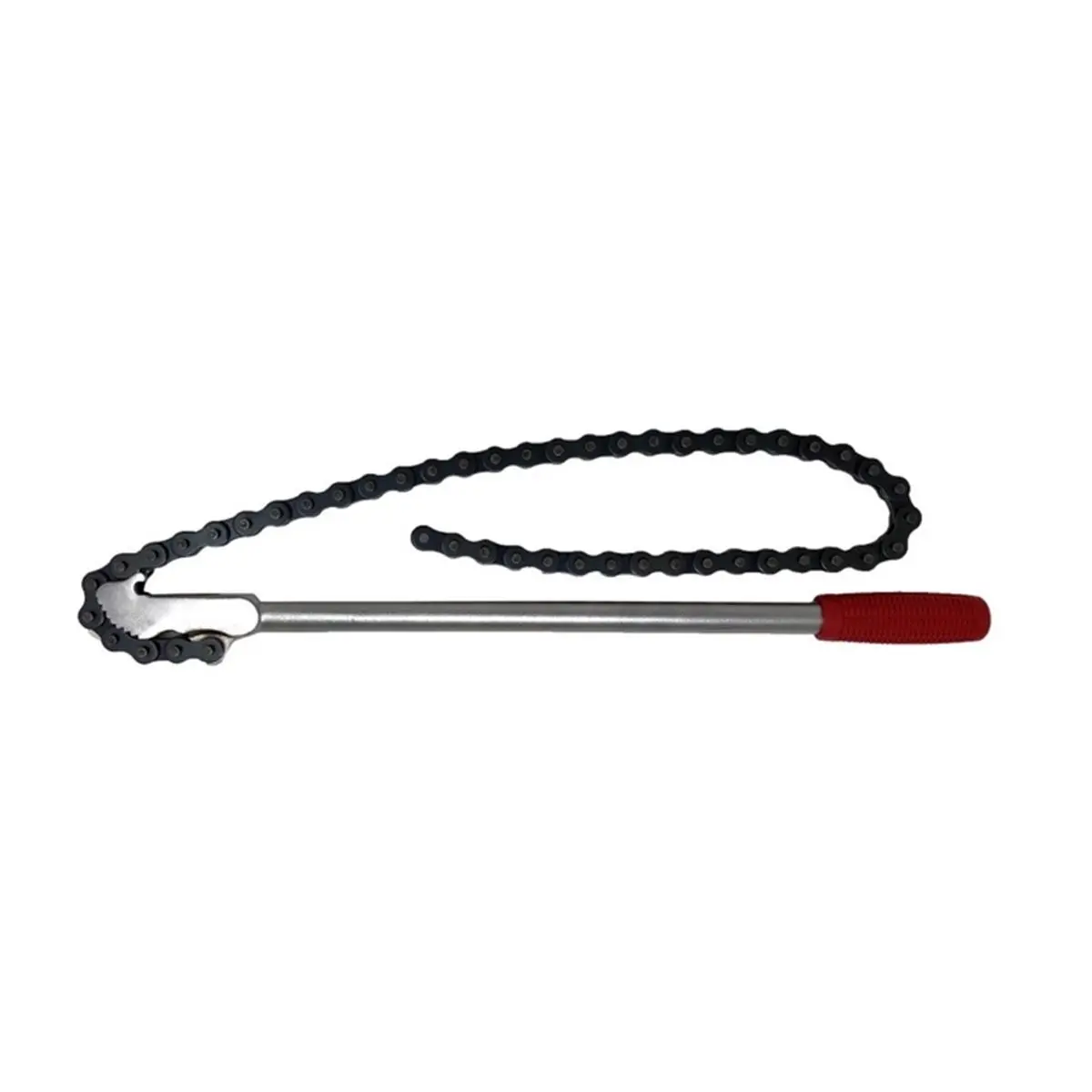 212 MAIN 36-Inch Heavy-Duty Chain Wrench with Double-Action Ratcheting Head, Comfort Grip Handle for Bike Maintenance, Pouches, Hexagon, Outdoor Leisure, Ratchet Head, 36 In., Most Shapes