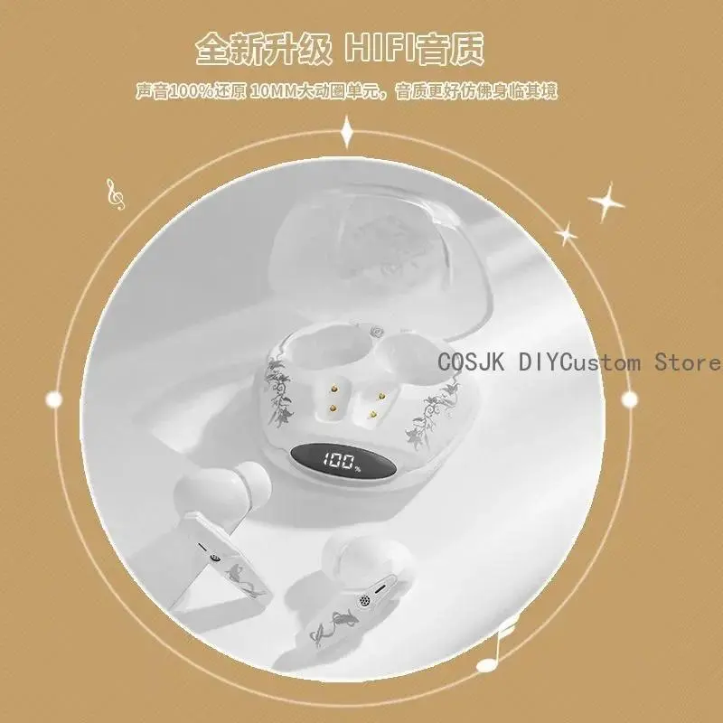 2026 Game Love and Deepspace Sylus Speech Voice Bluetooth Earphones Wireless in-ear Noise Reduction Long-lasting Battery Life