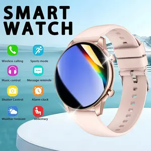 Full Touch Screen Unisex Smart Watch - Wireless Calling, Voice Assistant, Remote Camera, Pedometer, Health Monitoring, Multi-Mobile System Compatible Gift