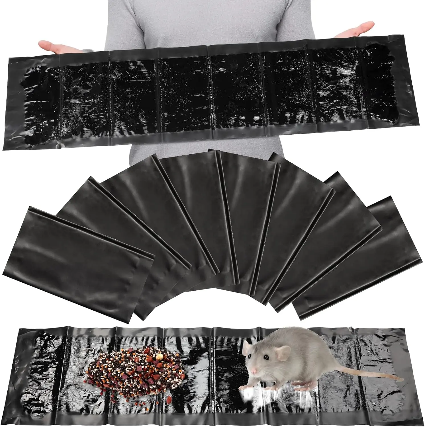 48 pcs Extra-large adhesive boards are suitable for both indoor and outdoor use.