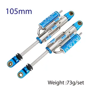 1/10 Simulated Negative Pressure Damper Shock Absorber with Sticker for RC Crawler UT4 TRX4 RR10 Wraith 90046 DIY Upgrade Part