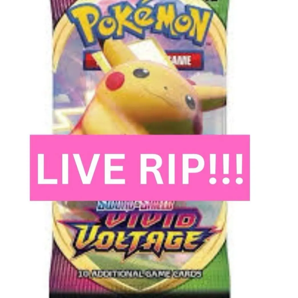 Pokemon Sword & Shield Vivid Voltage - English Booster Pack NEW Factory  Sealed TCG Cards (1) - TikTok Shop