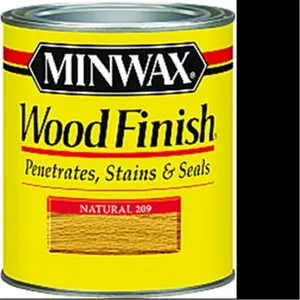 212 MAIN Minwax 70013 1 Qt. Ebony 2718 Wood Stain, Oil-Based Paint for Automotive & Motorcycle Paint Care