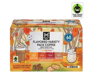 Member's Mark Medium Roast Fall Flavored Coffee Pods, Variety Pack, 60 ct.