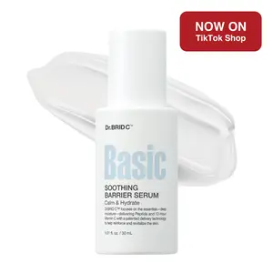 Dr.BRID C Soothing Barrier Face Serum - Instant Cooling & Calming Relief with Peptides, Cica & Microbiome, Helps Restore Barrier Resilience for Sensitive Skin, Fragrance-Free, 1.01 fl.oz.