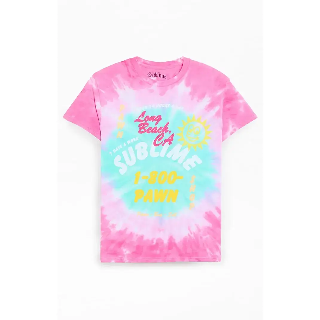 PacSun Men's Sublime 1800 Pawn T-Shirt - Multicolor