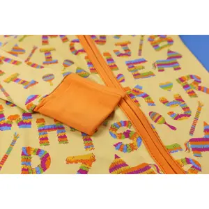 Bamboo Piñata Pajamas - Soft and Breathable Fabric, Ideal for Party Wear, Lightweight Design, Fun and Engaging for Children