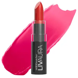 LIVAURA MOODmatcher Long Lasting Lipstick for Women – Color Changing Moisturizing Cream Lipsticks, Smudge Proof Lip Stick, Easy to Apply Lip Makeup, Made in USA (Red)