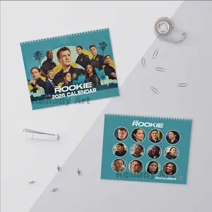 The Rookie 2026 Wall Calendar John Nolan Lucy Chen Tom Bradford Schedule Calendar New Year Gift For Fan